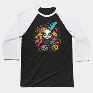 Ragdoll Halloween Baseball T-Shirt